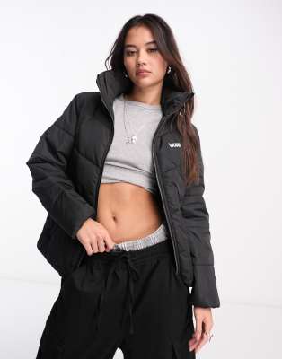 Vans Foundry puffer jacket in black - ASOS Price Checker