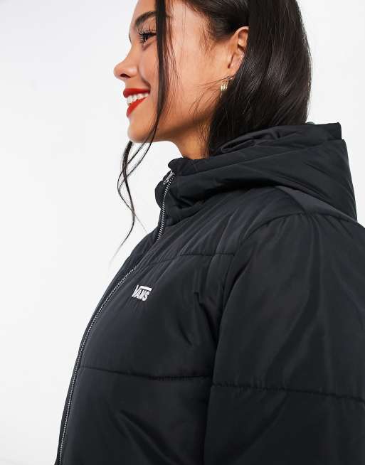 Vans black 2025 padded coat