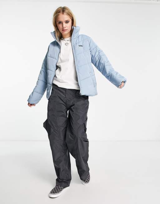 Vans Foundry MTE puffer jacket in blue | ASOS | Windbreakers