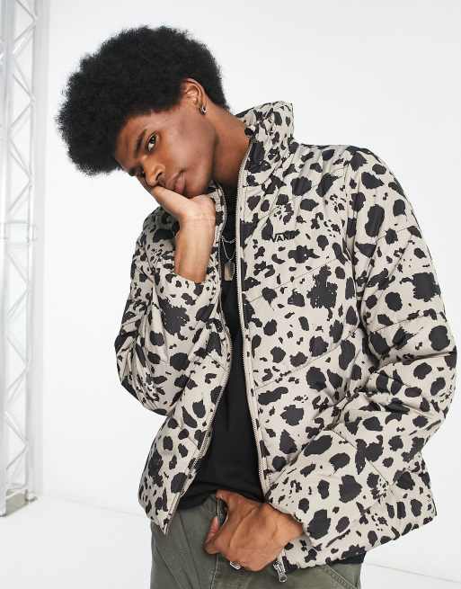 Vans black store puffer coat