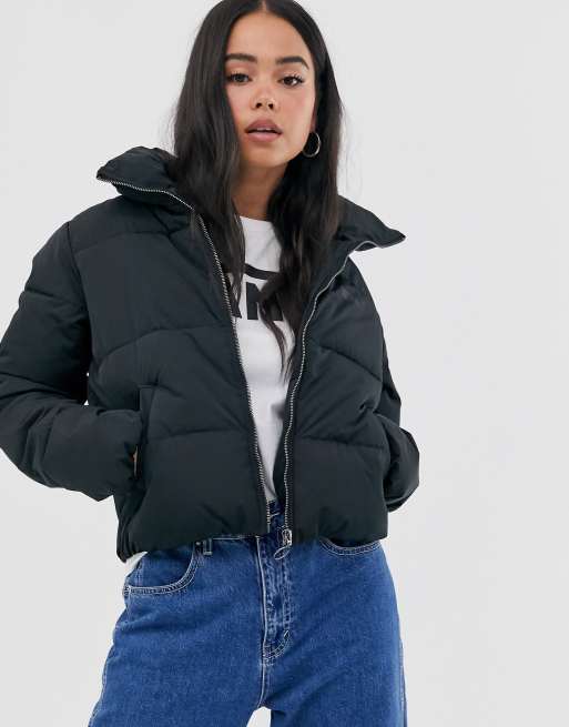 Vans Foundry Puffer black jacket | ASOS