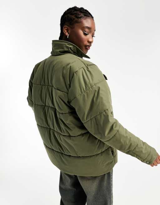 Vans foundry puffer MTE jacket in winter green