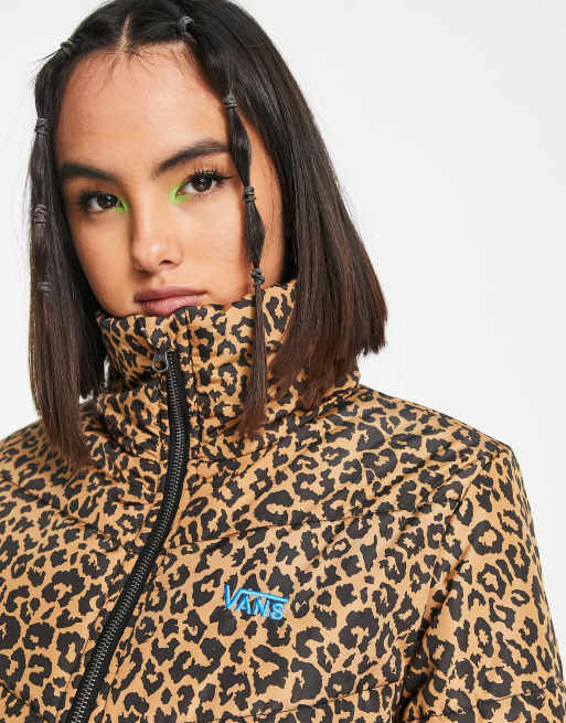 Vans Foundry V MTE puffer jacket in leopard | ASOS