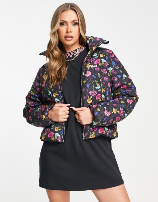 Vans on sale floral jacket