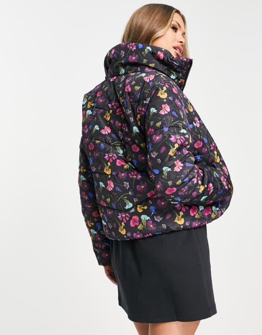 Vans floral hot sale jacket