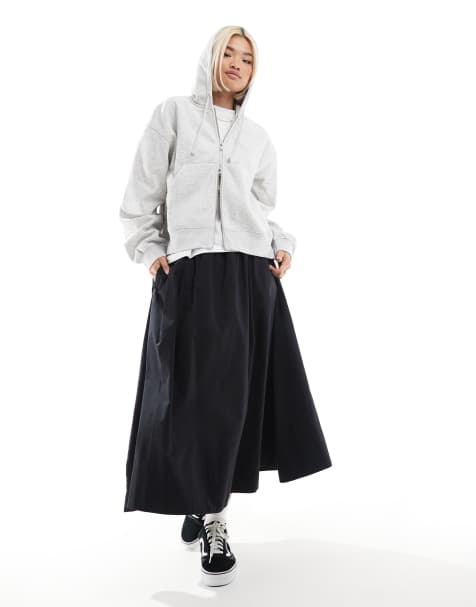 Vans Francesca full skirt in black - view 1