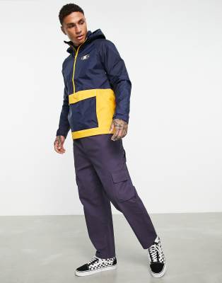 navy anorak