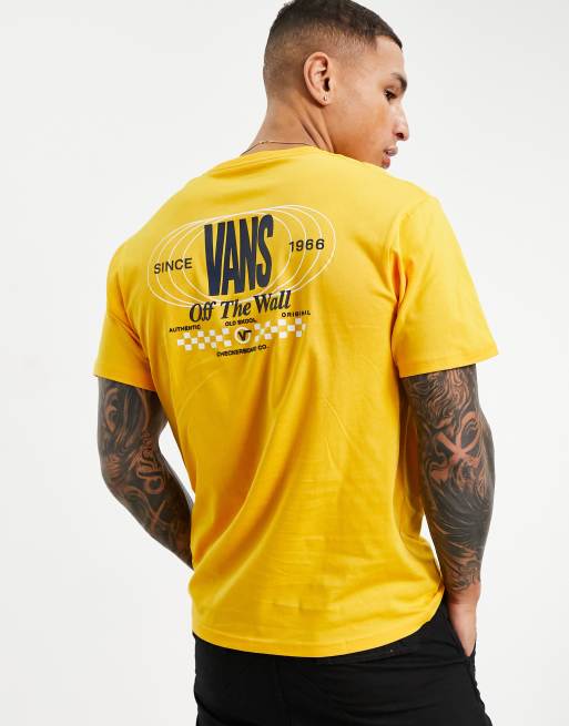 Vans Frequency short-sleeved T-shirt in yellow