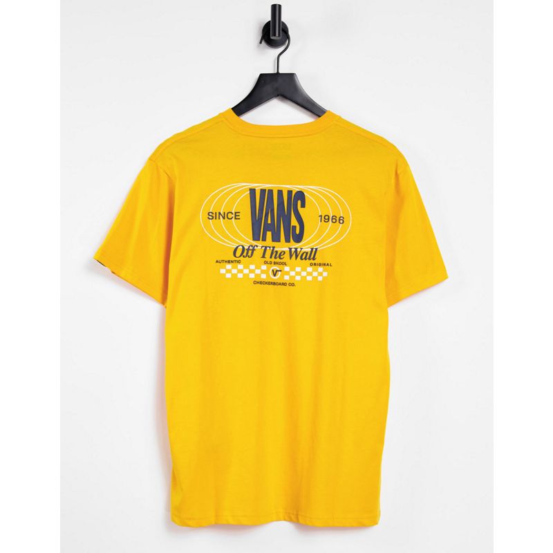 Vans – Frequency – T-Shirt in Gelb