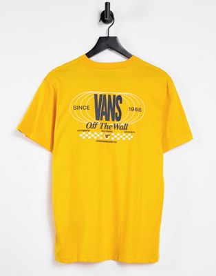 Homme Vans - Frequency - T-shirt - Jaune