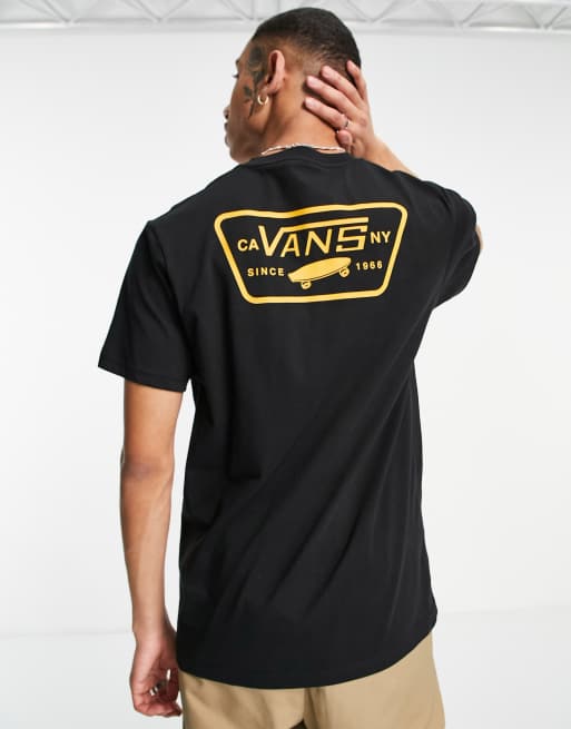vans full patch back t shirt