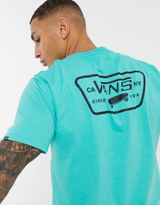 vans full patch back t shirt