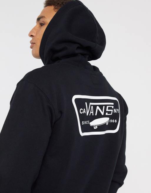 Vans full hot sale patched hoodie