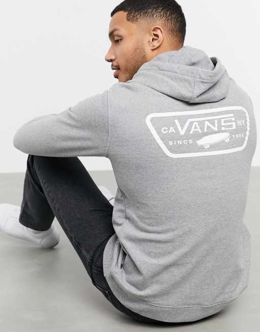 Vans Full Patched II hoodie in gray