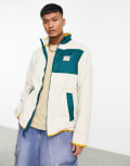 [Vans] Vans full zip fleece in oatmeal-Neutral M Neutral