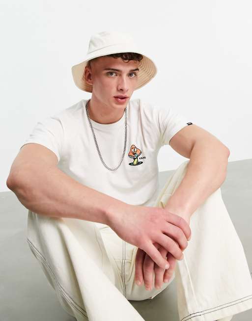 Vans - Fun Guy - Råhvid T-shirt med rygprint, 3 af 4