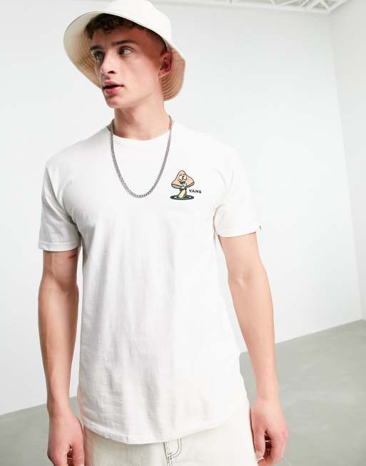 Vans - Fun Guy - T-shirt con stampa sul retro, colore bianco sporco, 2 di 4