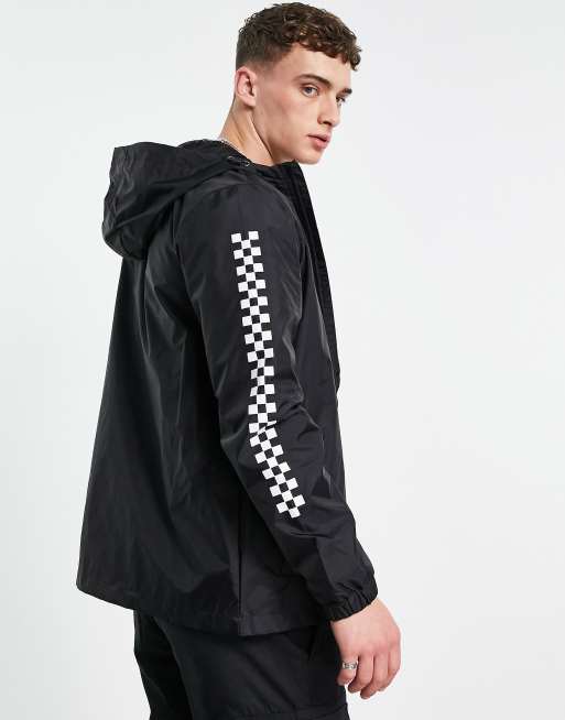 Vans checkerboard hot sale windbreaker