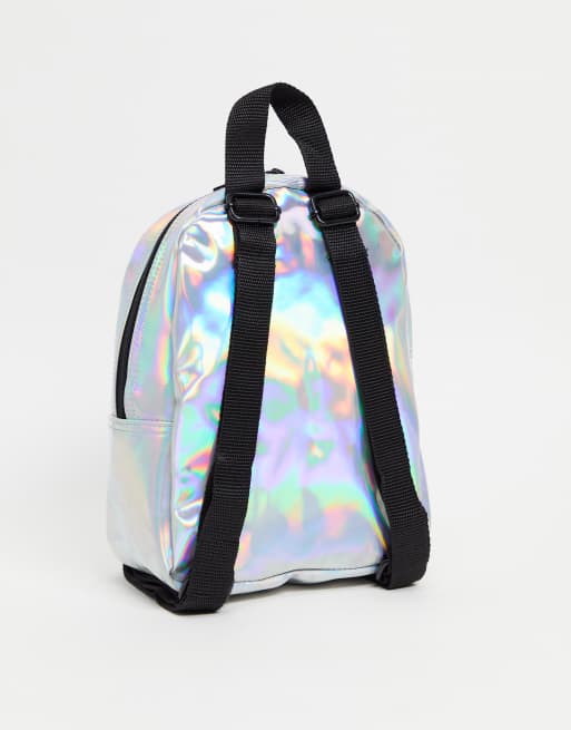 Vans mini 2025 backpack holographic