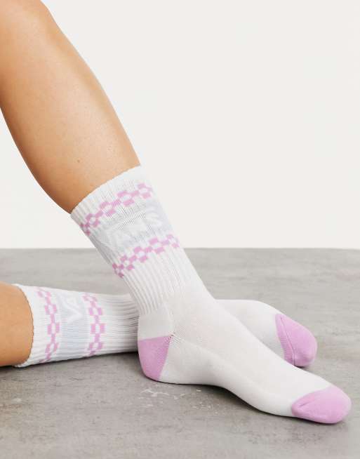 Vans – Girl Gang – Socken in Weiß