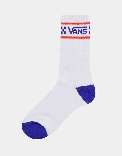 Vans Girl Gang socks in white