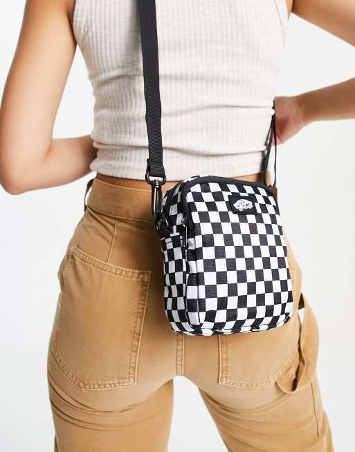 Vans Go Getter Crossbody Bag In Blackwhite Asos 6813