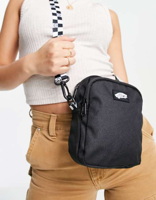 Vans Go Getter crossbody bag in black | ASOS