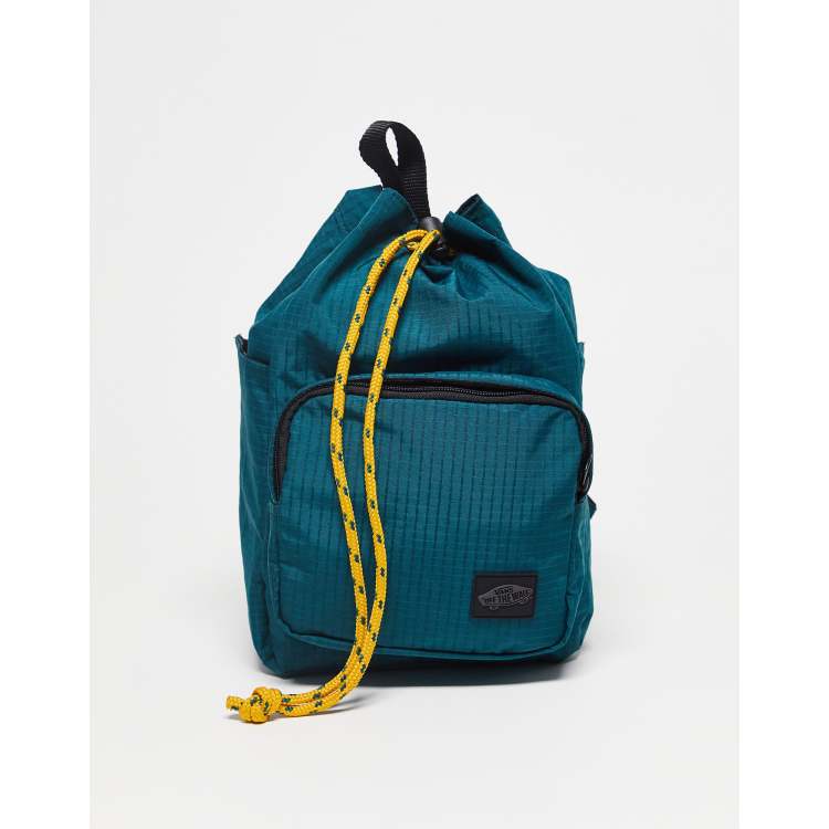 Vans Going Places backpack in teal ASOS