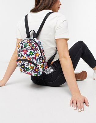 vans off the wall floral backpack