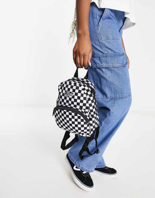 Mochila Mini Got This Black-White Checkerboard – Vans