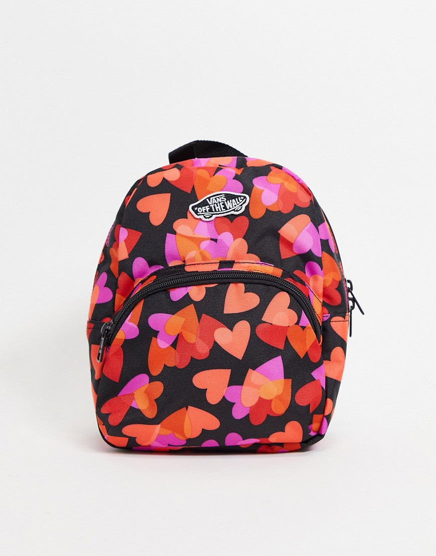 Vans Got This Mini Backpack In Red And Black
