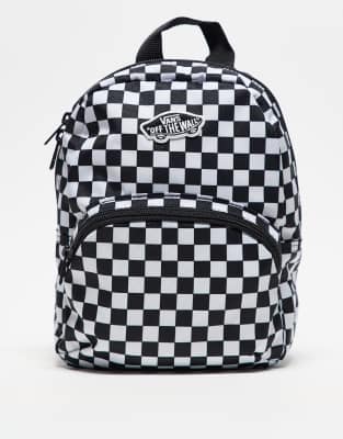 Vans - Got This - Mini-Rucksack in Schwarz und Weiß-Bunt