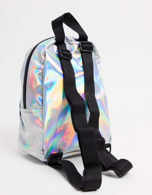 Vans mini 2025 backpack holographic