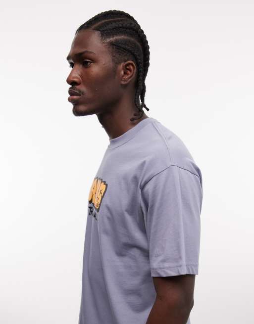 Vans - Graff - T-shirt a maniche corte blu con grafica, 4 di 5