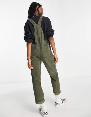 Vans Ground Work Cord Jumpsuit in Grun ASOS
