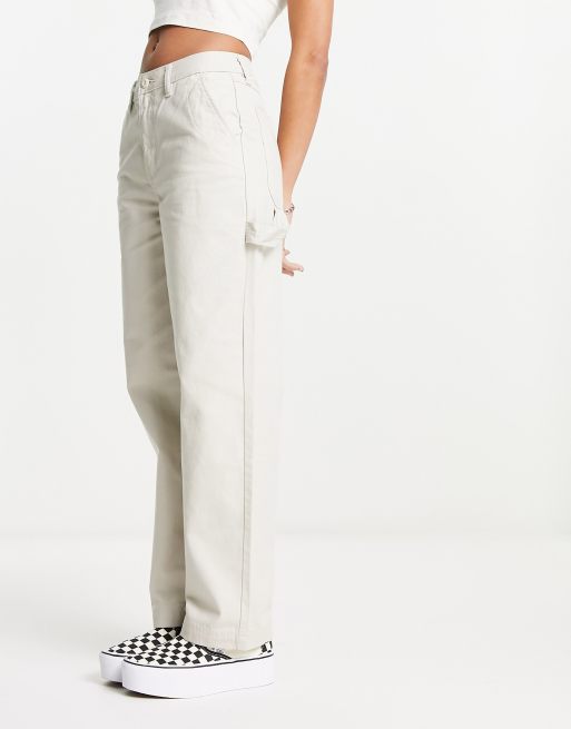 Vans Ground Work Pantaloni color pietra