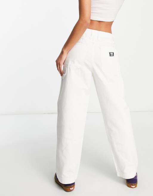 Asos white cheap pants