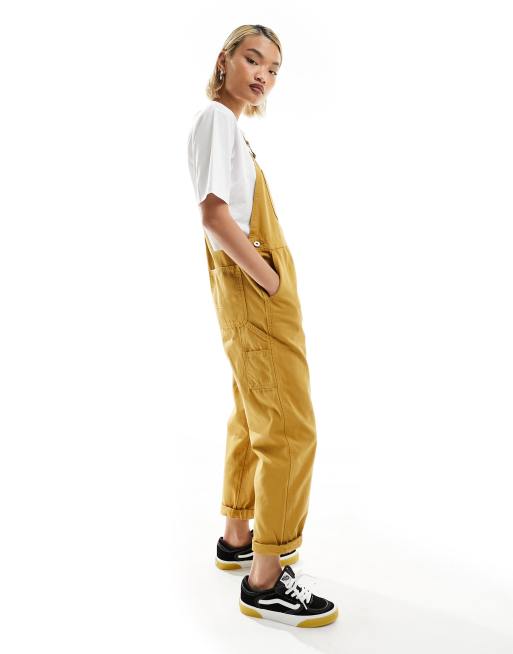 Vans Ground Work Tuta salopette color cuoio