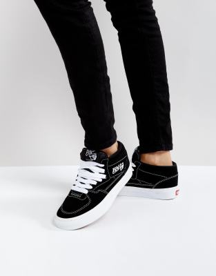 vans half cab black white