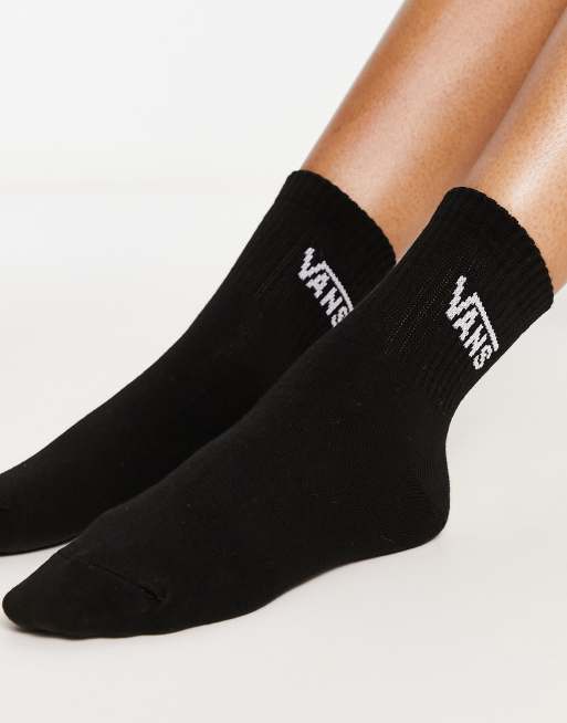 Zichzelf Met andere bands zo Vans half crew socks in black | ASOS