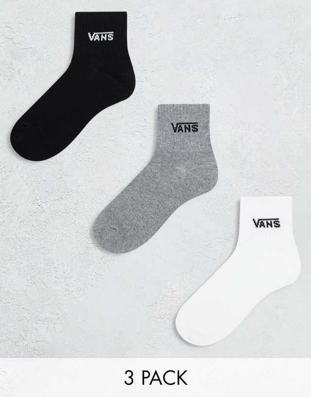 Vans half crew socks in multi