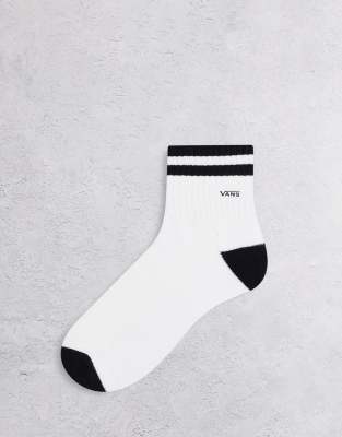 Vans half crew socks in white | ASOS