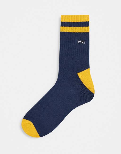 Vans Half socks in navy | ASOS