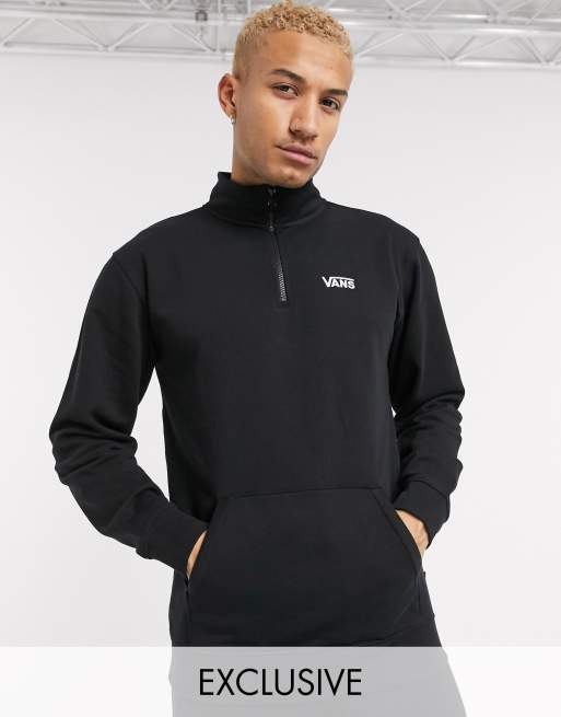 Vans half store zip sweatshirt