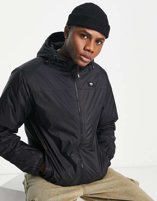 Vans Halifax packaway jacket in black