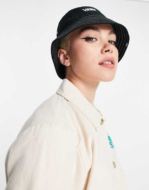 Vans Hankley bucket hat in black , 3 of 4