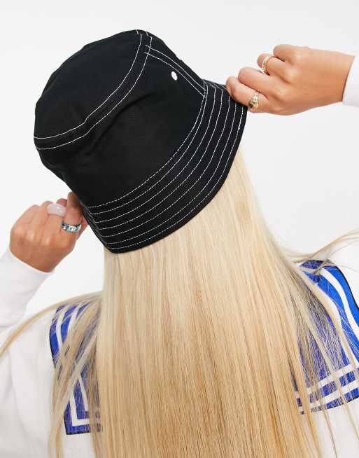 Vans Hankley logo bucket hat in black , 2 of 4