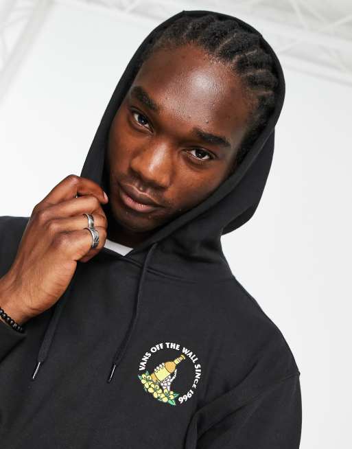 Vans Happy Trails Sweat capuche imprim dans le dos Noir