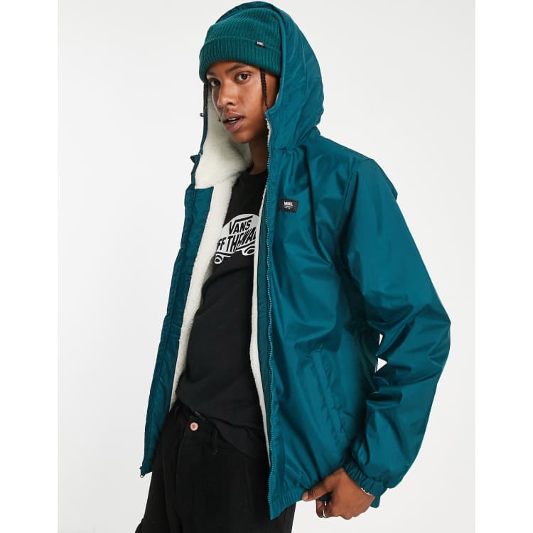 Blue best sale vans windbreaker