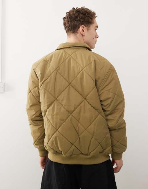 Vans Hathaway bomber jacket in khaki